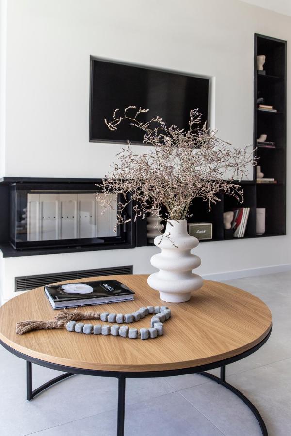 Ikies 3 Modern Eco-Friendly Private Seaview Signature Villas With A Pool Volos Exterior photo
