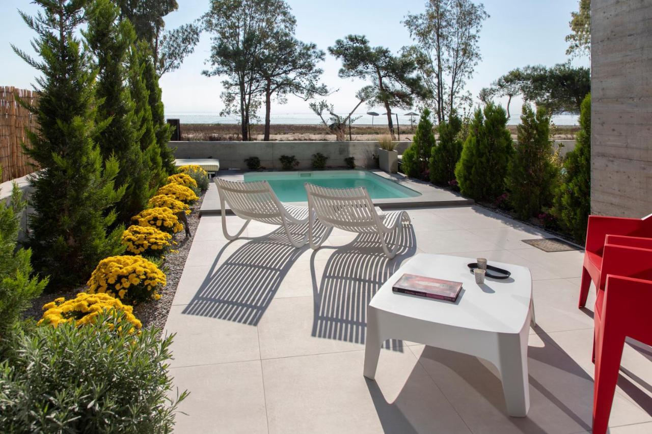 Ikies 3 Modern Eco-Friendly Private Seaview Signature Villas With A Pool Volos Exterior photo